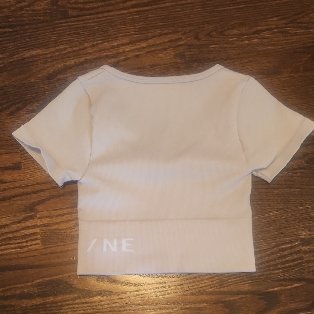Aerie Cream Ribbed Bodysuit - Picture 2 of 5